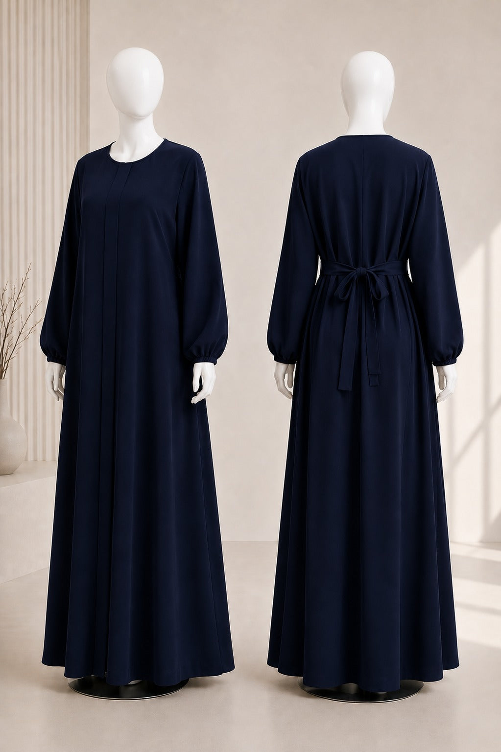 Belt Adjustable Abaya