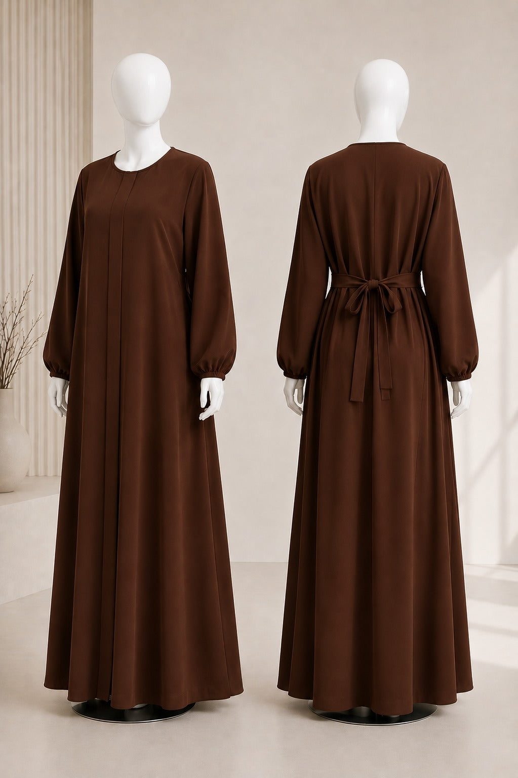 Belt Adjustable Abaya