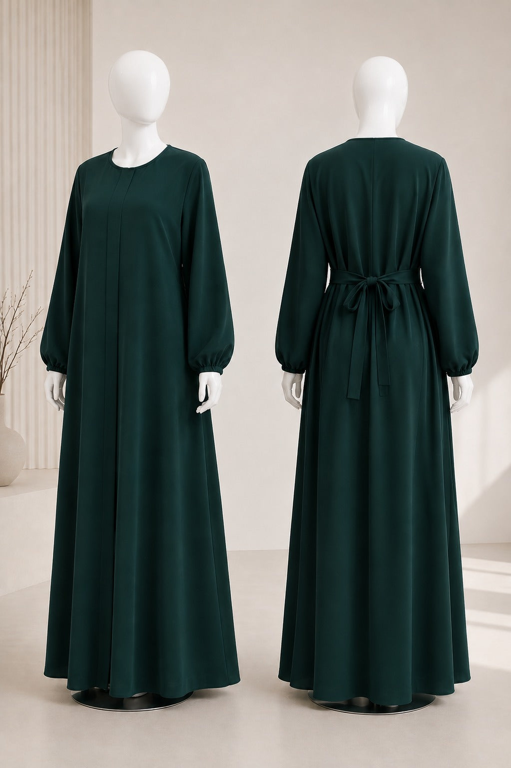 Belt Adjustable Abaya