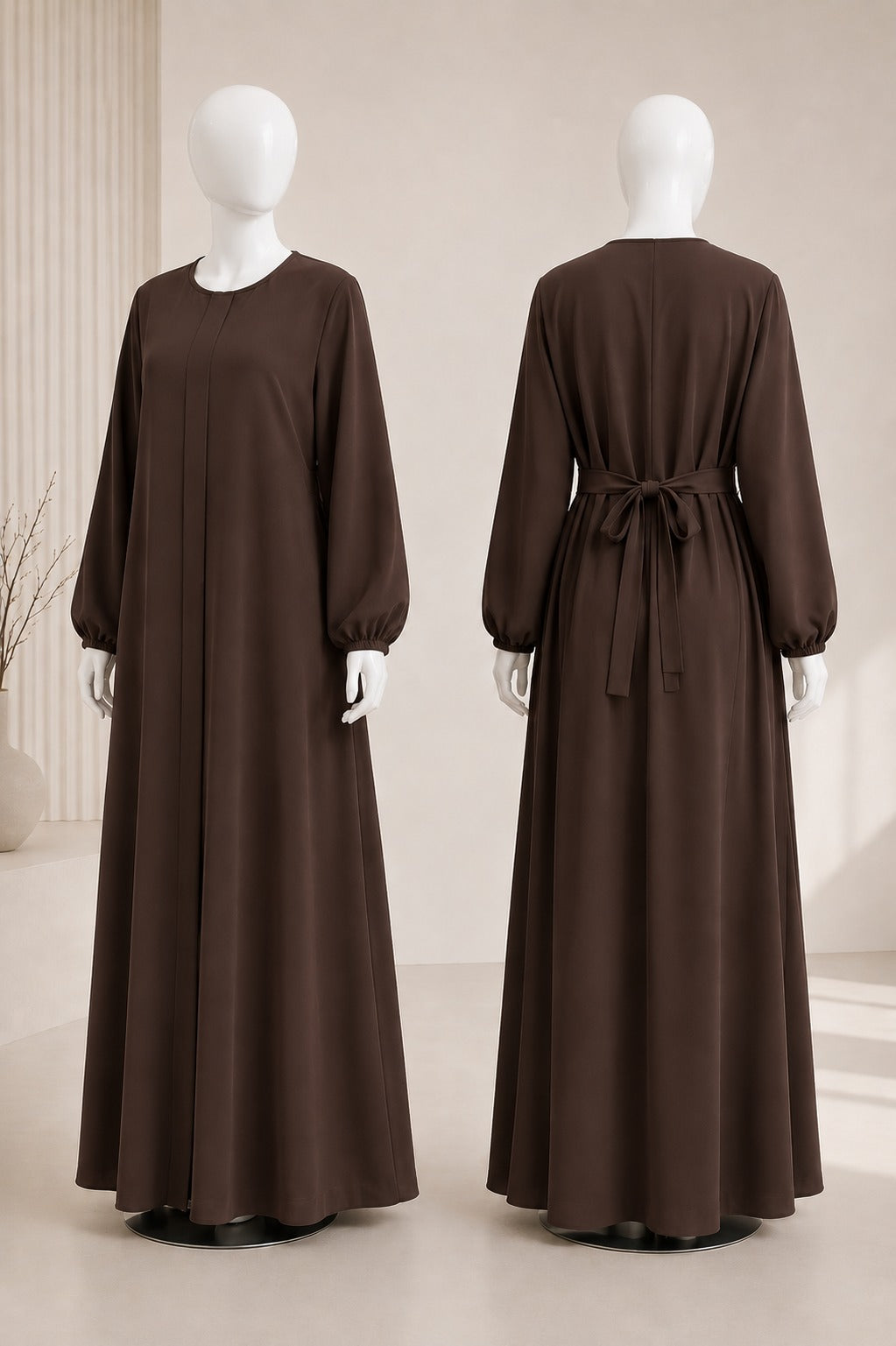 Belt Adjustable Abaya